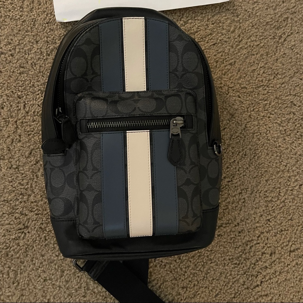 Coach colorblock sling bag